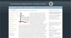 Desktop Screenshot of duszpasterstwotrzezwosci.pl